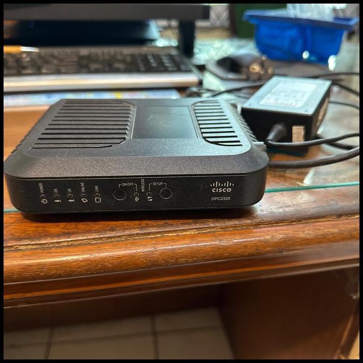 BEST DEAL CISCO -DPC2320 CABLE MODEM WIRELESS ROUTER -2.0 GATEWAY