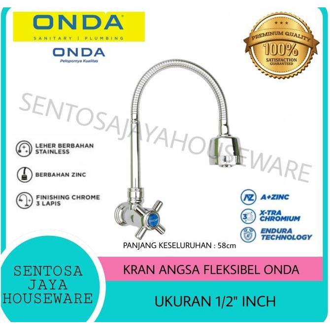 NEW KRAN CUCI PIRING FLEXIBLE ONDA / KRAN AIR ONDA / KRAN ANGSA FLEKSIBEL