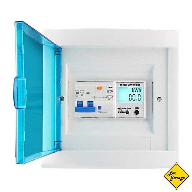 KWH Watt Meter Digital 1 Phase Pengukur Meteran Listrik Voltmeter