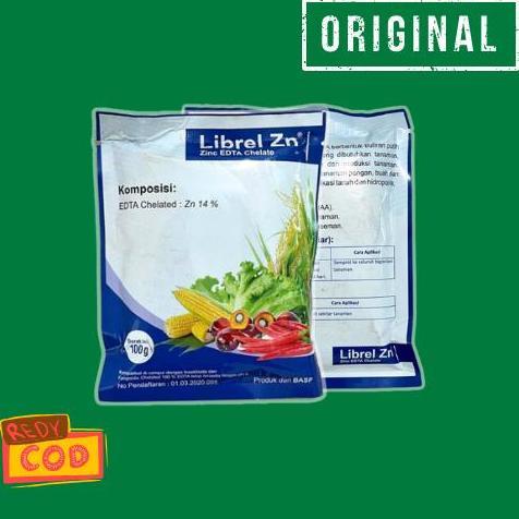 Pupuk Zinc Librel Zn 14% untuk tanaman padi, jagung dan cabai