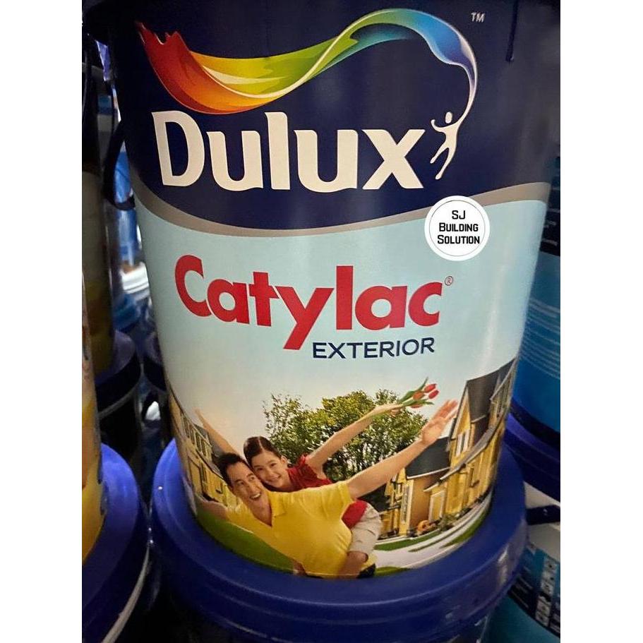 TERMURAH - Cat Tembok Dulux Catylac Exterior Base A Putih 5 kg White 5kg Bagus