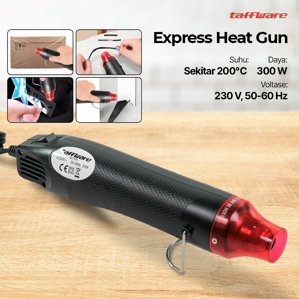 Heat Gun Hot Blower 300W Taffware
