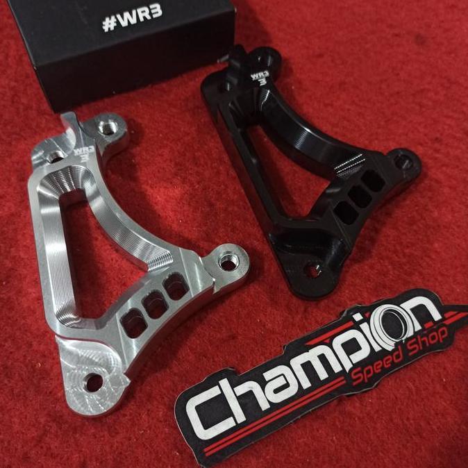 Bracket Kaliper Depan WR3 Brembo 2 Piston Vario 150 / 125 Disc 260mm