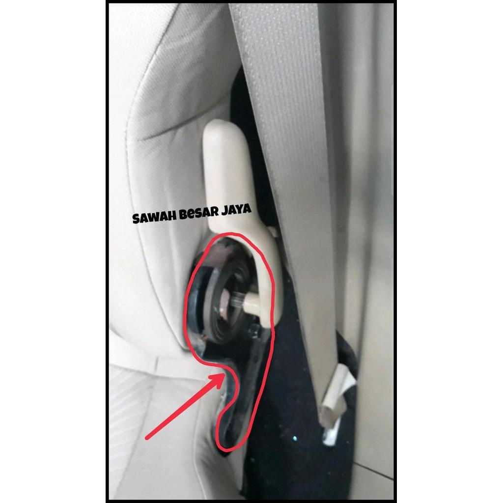 TERLARIS PLASTIK COVER TUTUP RECLINING HANDLE HANDEL KURSI BANGKU JOK BARIS TENGAH KEDUA HONDA MOBIL