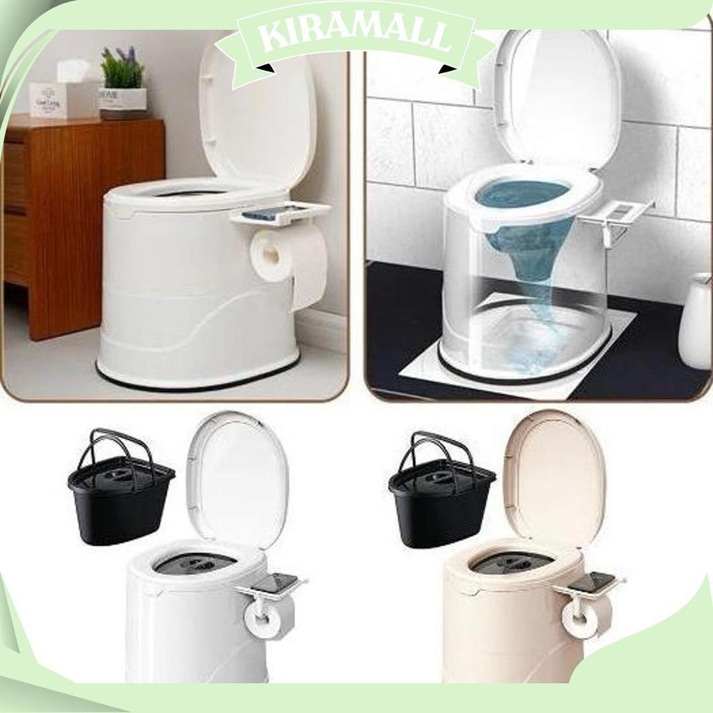 Closet Toilet Duduk Portable + Ember Untuk Lansia & Ibu Hamil - Toilet Duduk Lansia Portable Serbagu