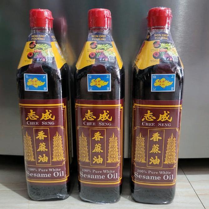 Minyak Wijen Pagoda 750Ml / Minyak Wijen Chee Seng 750 Ml