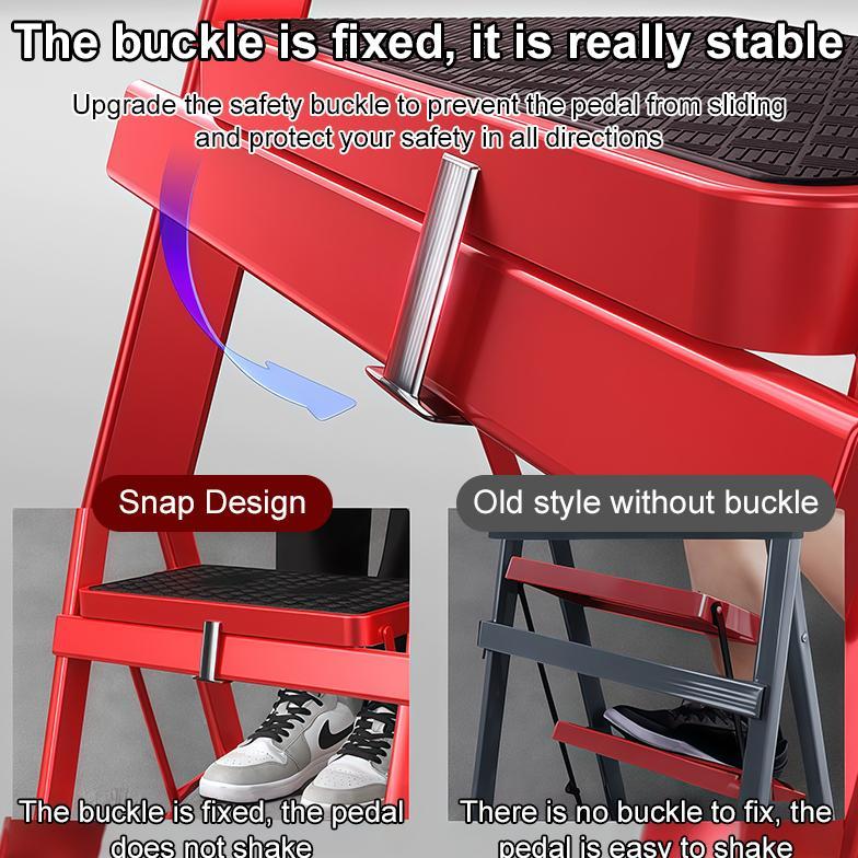 Tangga Tangga lipat aluminium Dilapisi bubuk premium tangga lipat aluminium tangga lipat tangga