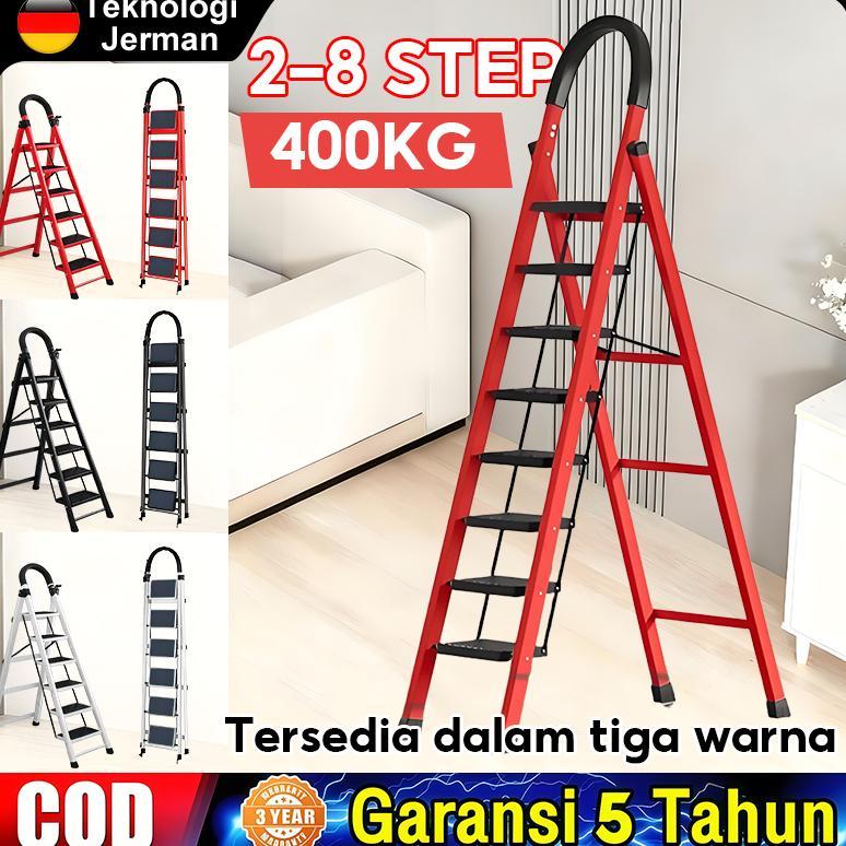 Tangga Tangga Lipat Multifungsi Lipat Tangga Besi Household Ladder Tangga Rumah Tangga minimalis Rum