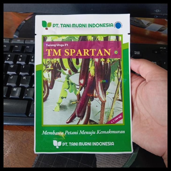 Promo / Benih Terong Ungu Tm Spartan 1.100 Biji Tani Murni