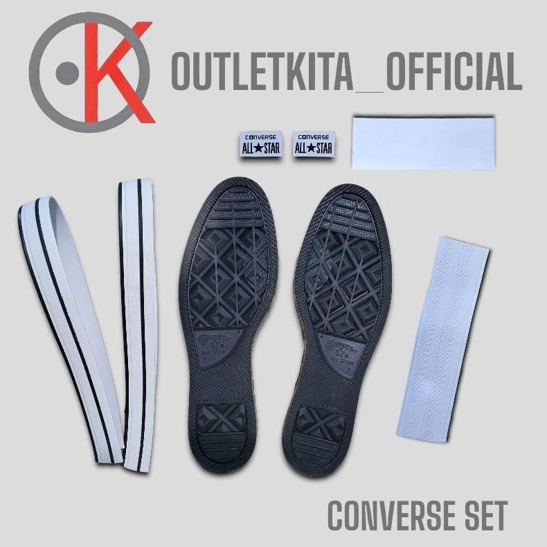 URBANESPACE OUTSOLE CONVERSE SET (PAKET HEMAT) SIZE 34-45 TERMURAH