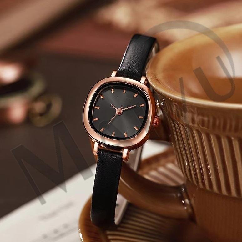 SUPER DEAL Jam Tangan Wanita  A0225 Jam Tangan Wanita Model Piring Kecil Simpel Ala Korea/Murah KEKI