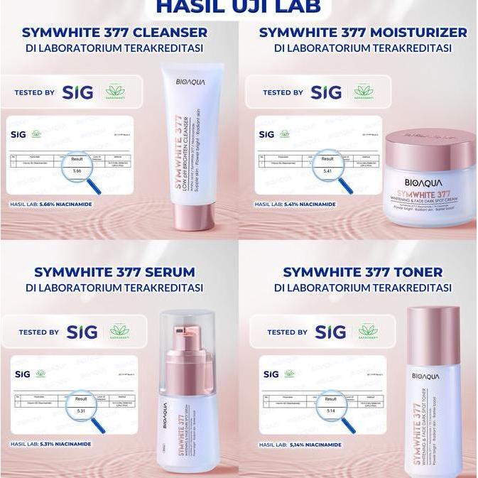 skincare 5 In 1 SetBIOAQUA Glowing Bringtening wajah glowing basic Skin Care Sets 1 paket benings in