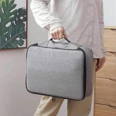 Tas Koper Passport Dokumen Anti Air Password Travel Box Premium