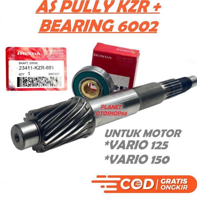 Paket As Pully+Bearing Bak Cvt Vario 125 0Ld Vario 125 Led Kzr Vario 150 Old Vario 150 Led 1 Paket M