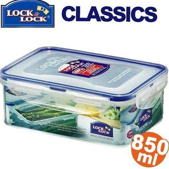 NEW LOCK&LOCK HPL815M 850ML CONTAINER TEMPAT MAKAN 850ML ORI