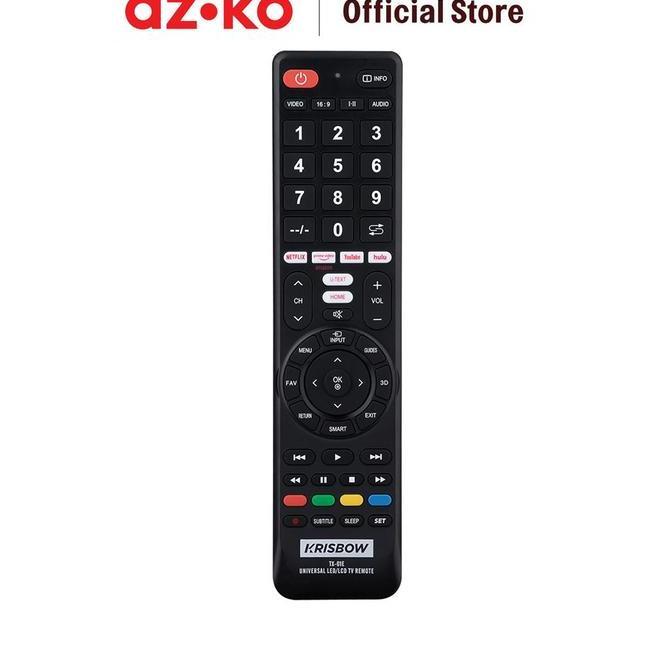 Azko Krisbow Remote Smart Tv Universal Tx01E All In Remote Controller Remot Tv Universal Universal R