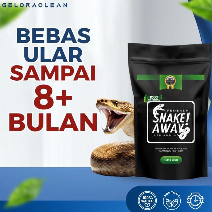 HARIWIJAYA_GONDANG - SNAKE AWAY RACUN PEMBASMI ULAR PENGUSIR ULAR RACUN UMPAN BERBENTUK MAKANAN BASM