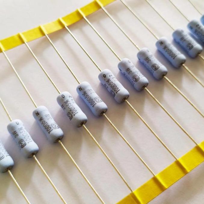IS RESISTOR 100OHM 33OHM 30OHM 3WATT PANASONIC / RESISTOR 100R 33R 30R 3W