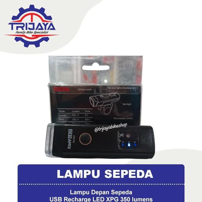 Lampu Depan Sepeda XPG 350 Lumens Front Lamp
