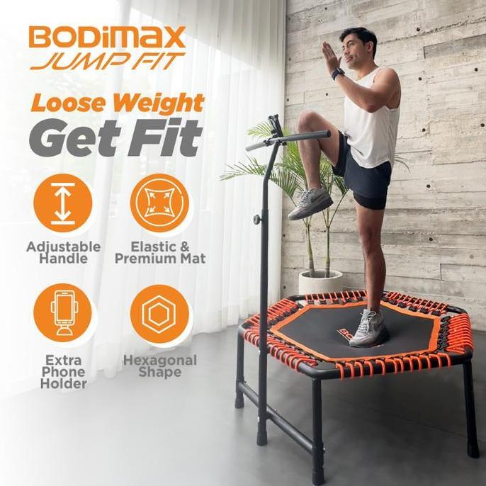 Whygym- Bodimax Jumpfit / Trampoline / Trampolin Dewasa /Alat  Olahraga