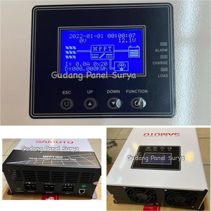 TERBARU Samoto MPPT Solar Charger Controller 100A SCC Samoto MPPT100A HOT SALE