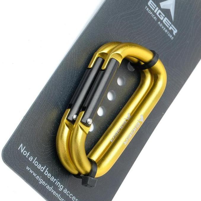 Whyx- Eiger 6 Mm D Carabiner 2 Pcs Keychain