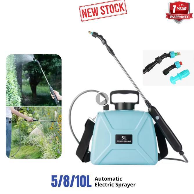 Semprotan Gendong 5810 Liter Elektrik Sprayer Plus Tangki Penyemprot Berkebun Hama Spray Otomatis