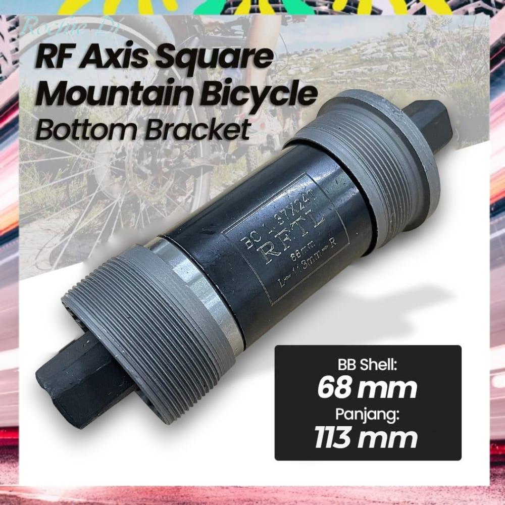 AXIS SQUARE-BB- BOTTOM BRACKET SEPEDA UKURAN 68MM X 113MM