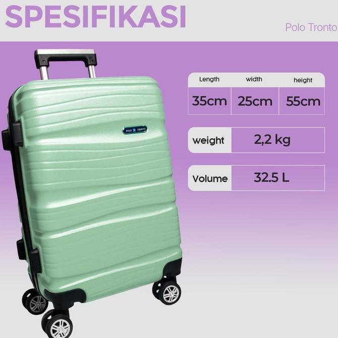 Spazieren- Koper 20 Inch Koper Fiber Pria Wanita Koper Size Kabin Cabin Koper Murah Koper  Kabin