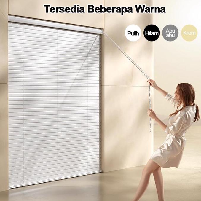 Ceocellular - Gorden Kolong Waterproof Tirai Venesia Paduan Aluminium Roller Blind Tirai Gulung Taha