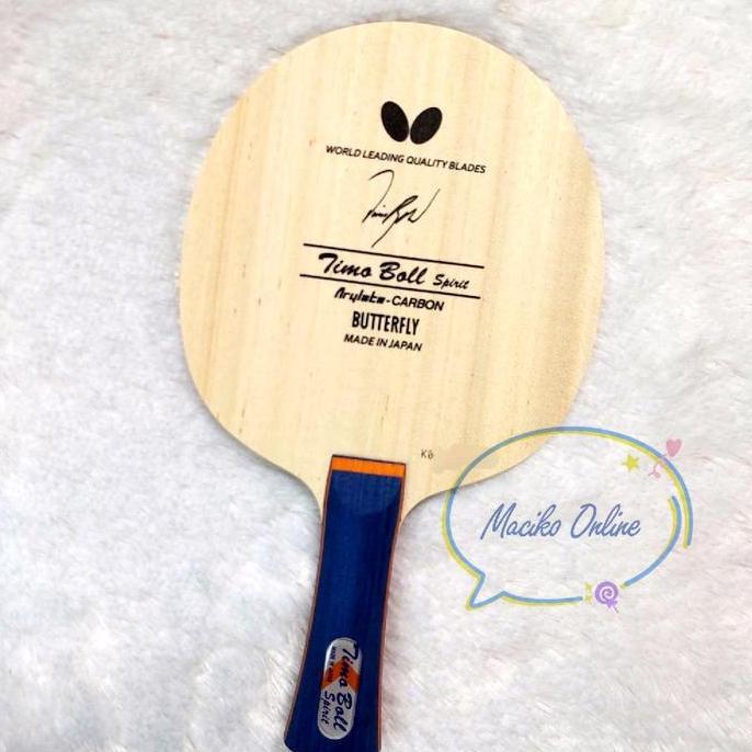 Butterfly Timoboll Spirit FL~ Kayu Bet Pingpong Timoboll Spirit
