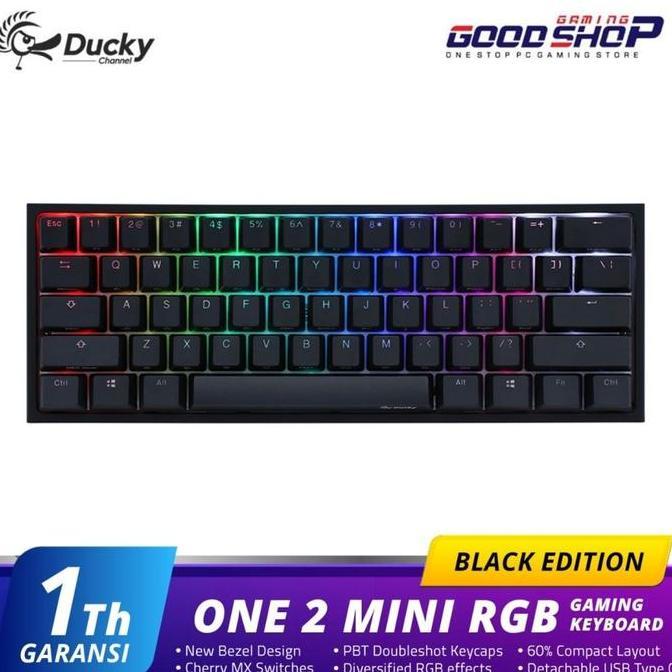 rohimjanuari - ducky one 2 mini black mechanical keyboard