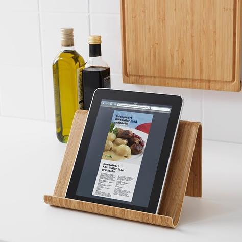 Wooden Stand Tablet Tempat Ipad Kayu aksesoris