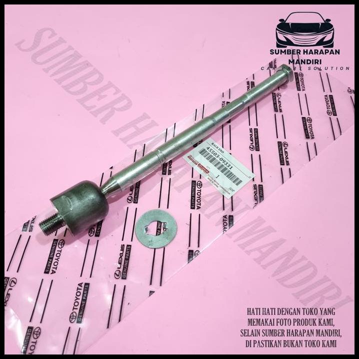 TERLARIS RACK END STEERING LONG TIE ROD INNOVA 2004 2005 2006 2007 2008 2009 2010 2011 2012 2013 201