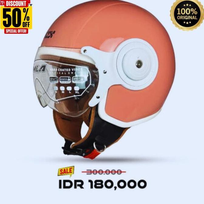 Helm HIJAB OCTAGON Termurah Untuk Wanita - Desain Keren & Modern, Kualitas Bagus, Harga Terjangkau, 