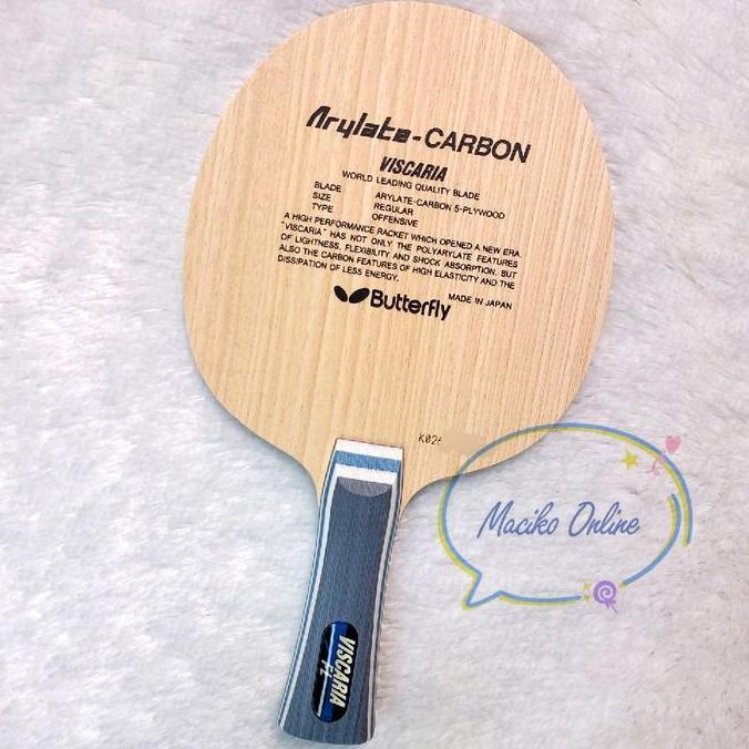 TERMURAH - Kayu Bet Pingpong Butterfly Viscaria FL ORIGINAL