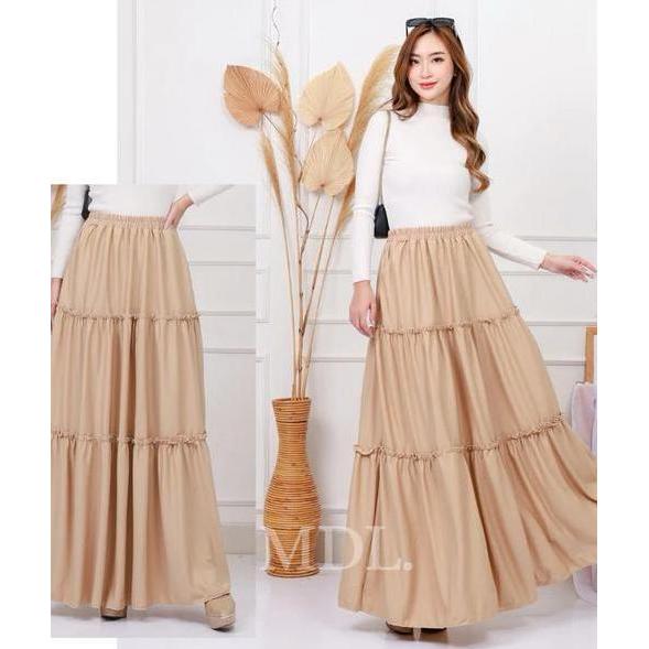 sivajansamni - rok susun mayung premium / basic skirt / susun skirt rok muslimah panjang murah kerja