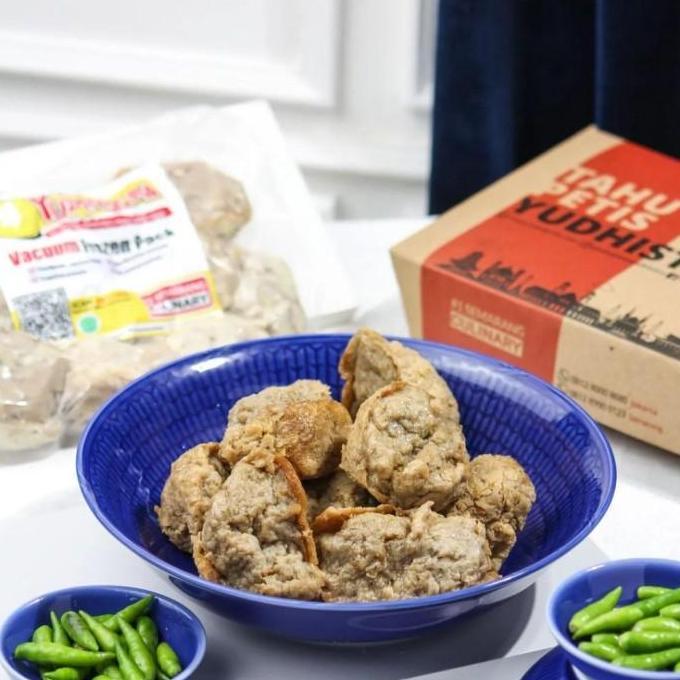 Yudhistira Tahu Walk Daging Ayam Sapi Vacuum Frozen Khas Semarang Crispy Isi Siomay Lezat dan Juicy