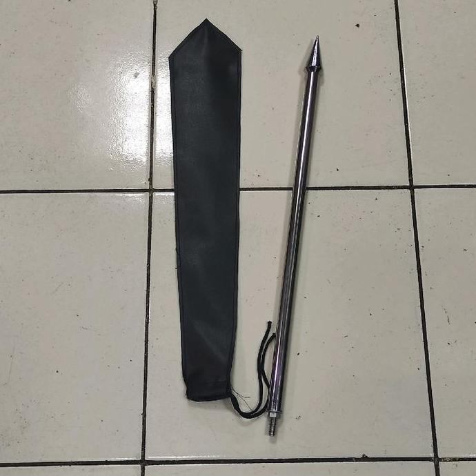 TIANG KOMANDO DEPAN MOBIL TIANG BENDERA+DASI READY