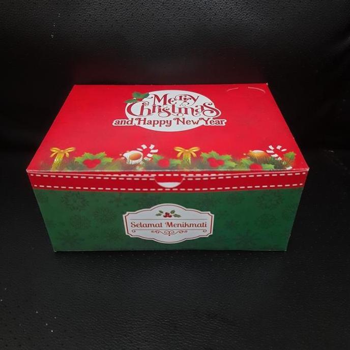 Flwrx- Dus Snack Caesar Hijau | Natal | Bunga | Putih Polos | Flower Pink | Traditional Snack | Jasm