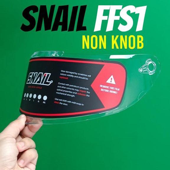 Kaca Helm Snail Ffs1 Visor Helm Snail FFS1 Non Knob