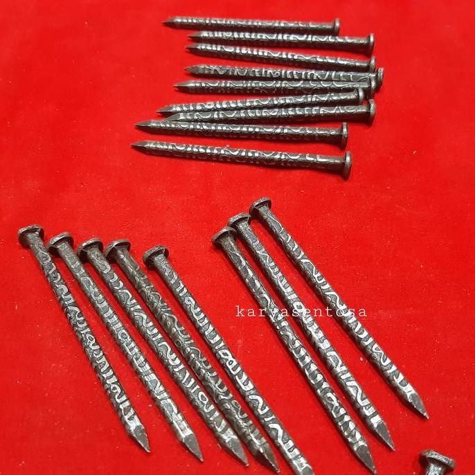 Paku Hitam 9cm Grosir 20pcs Paku Wa Fak
