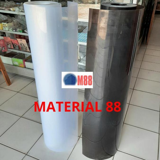 Looking- Fiber Plastik Polos Penutup Pintu Pagar