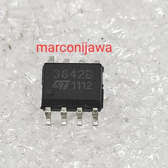 Ready UC3842B ic smd tempel 8pin