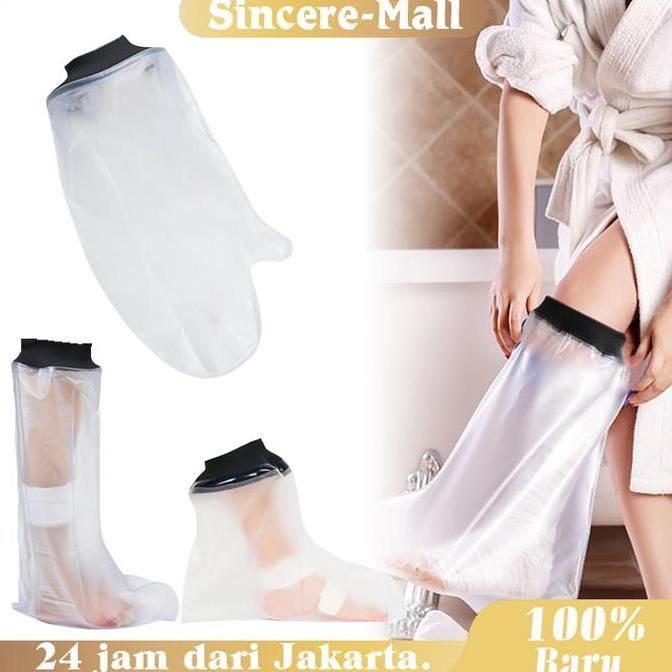 ERTTOLIN Pelindung Penutup Perban Mandi Tahan Air Pelindung Gips Tangan