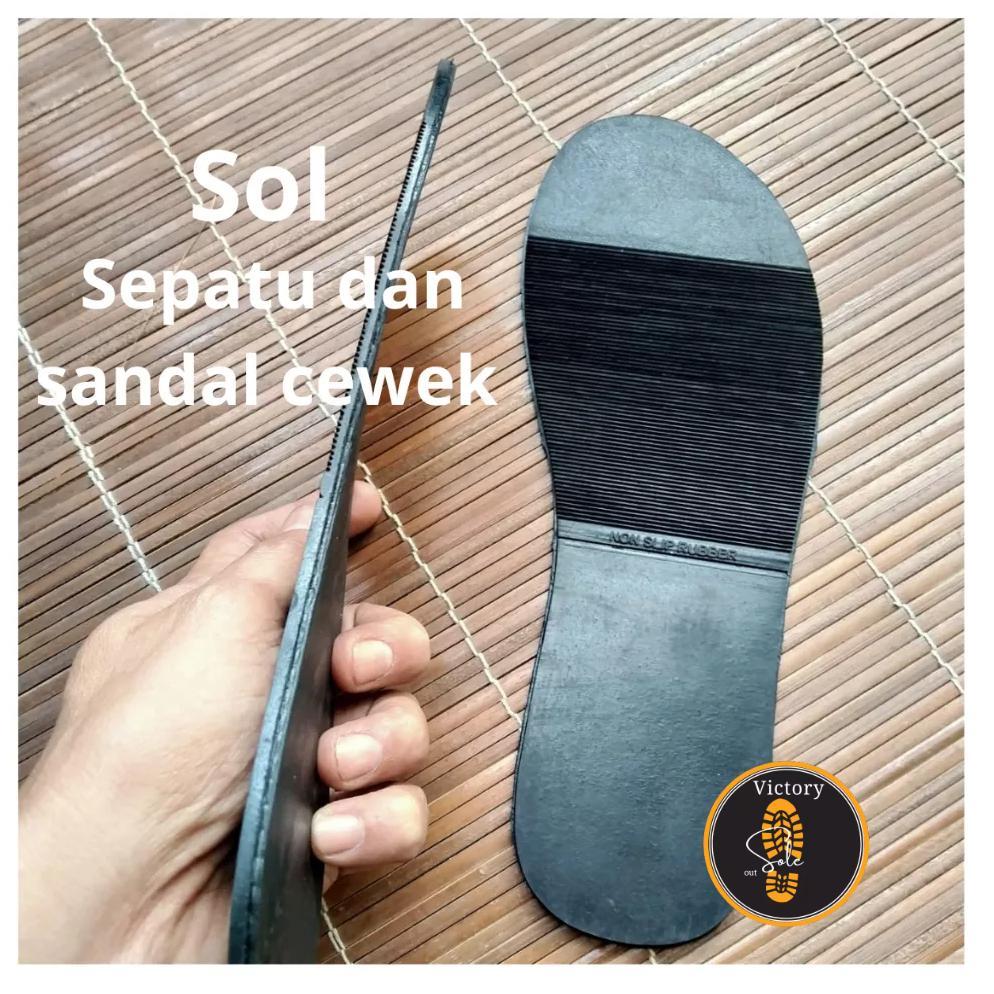 VELZASHOP OUTSOL KARET SOL SEPATU PRIA ALAS SEPATU SEPATU KARET ASLI MURAH
