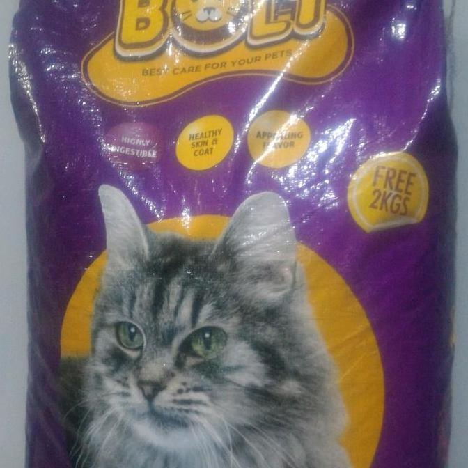 Cat food Bolt 20 kg makanan pakan kucing murah