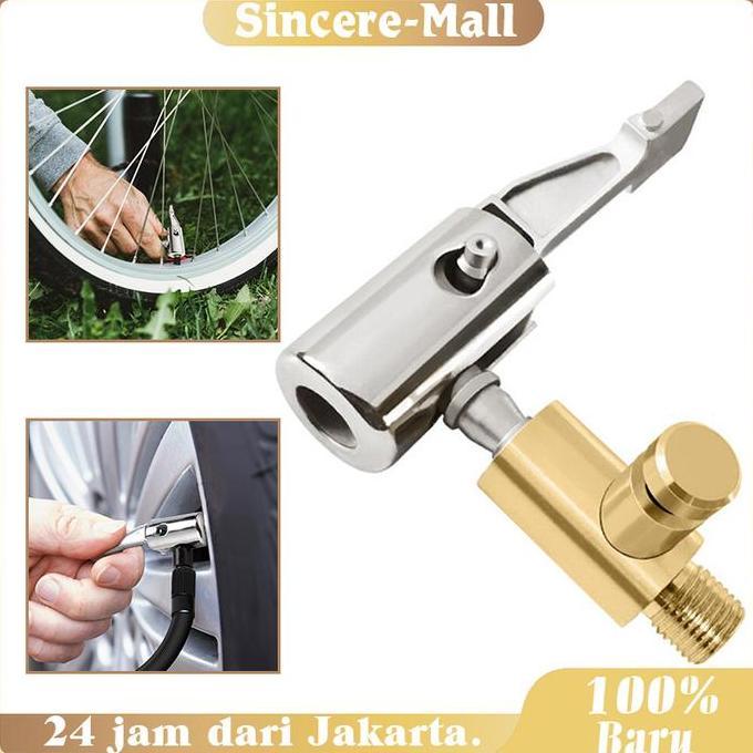 FERAYPO Air Chuck Tire Chuck Klip Nozzle Clamp Kompresor Tyre Inflator Chuck