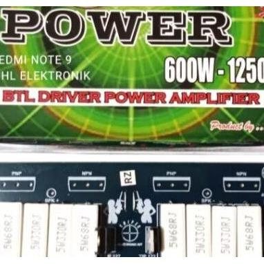 Kit Driver Soul Btl 600W- 1250W Mono By Bme