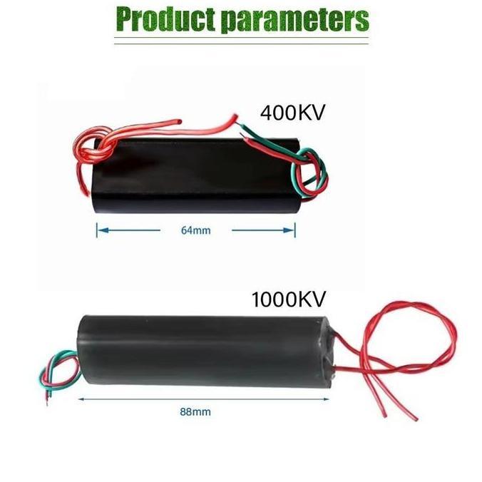 SMG Modul Step Up Tegangan Tinggi 3V-6V ke 1000kV/400KV High Voltage Generator